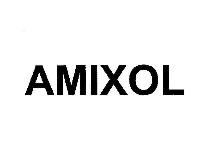 Mẫu nhãn hiệu AMIXOL