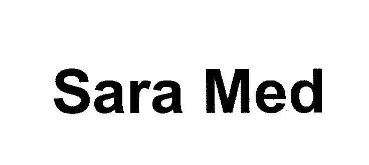 Mẫu nhãn hiệu SARA MED