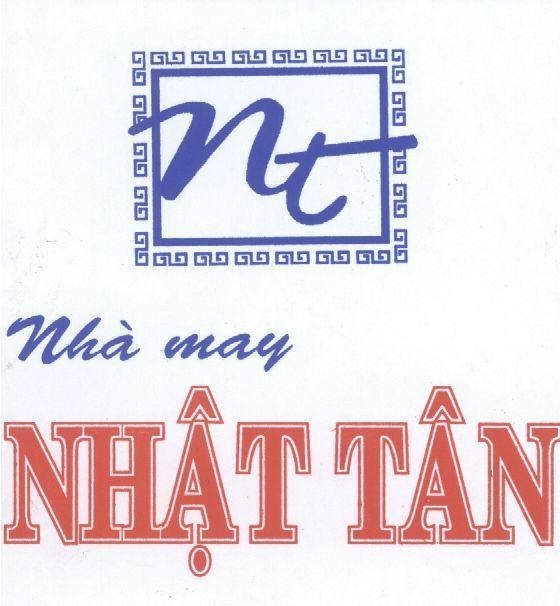 Mẫu nhãn hiệu NT NHA MAY NHAT TAN