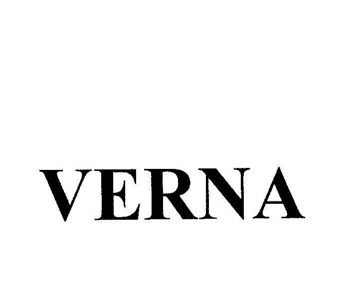 Mẫu nhãn hiệu VERNA