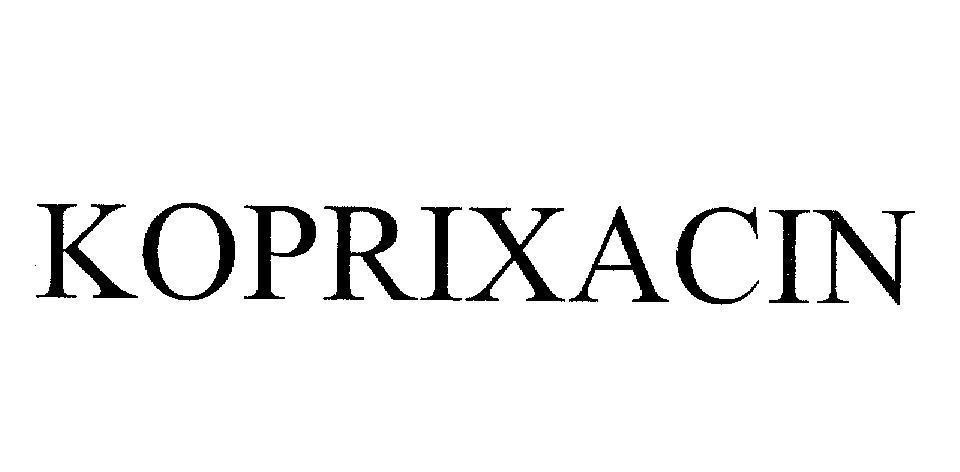 Mẫu nhãn hiệu KOPRIXACIN
