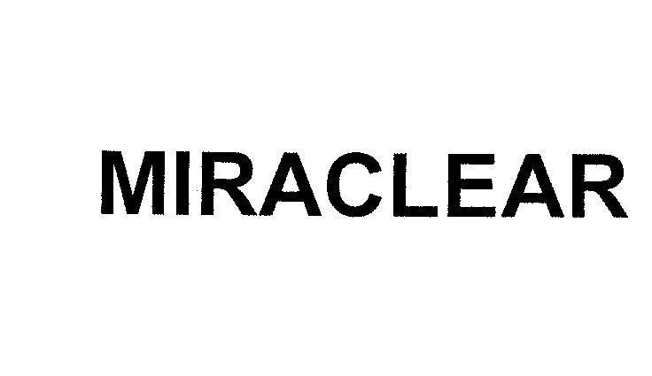 Mẫu nhãn hiệu MIRACLEAR