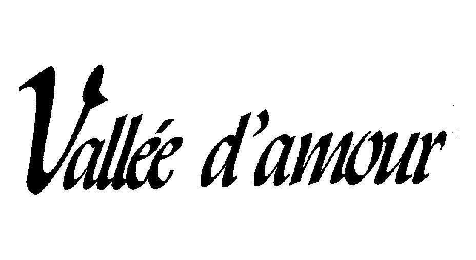 Mẫu nhãn hiệu VALLEE DAMOUR