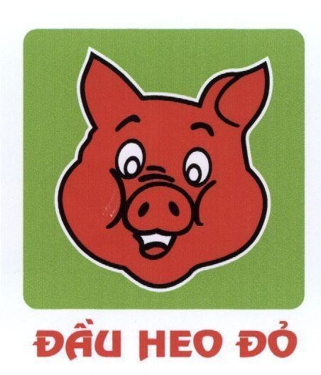 Mẫu nhãn hiệu Đầu Heo Đỏ