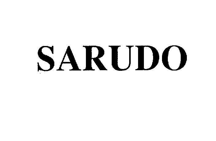 Mẫu nhãn hiệu SARUDO