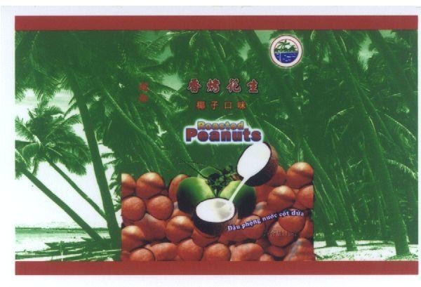 Mẫu nhãn hiệu Vạn Xuân ROASTED PEANUTS