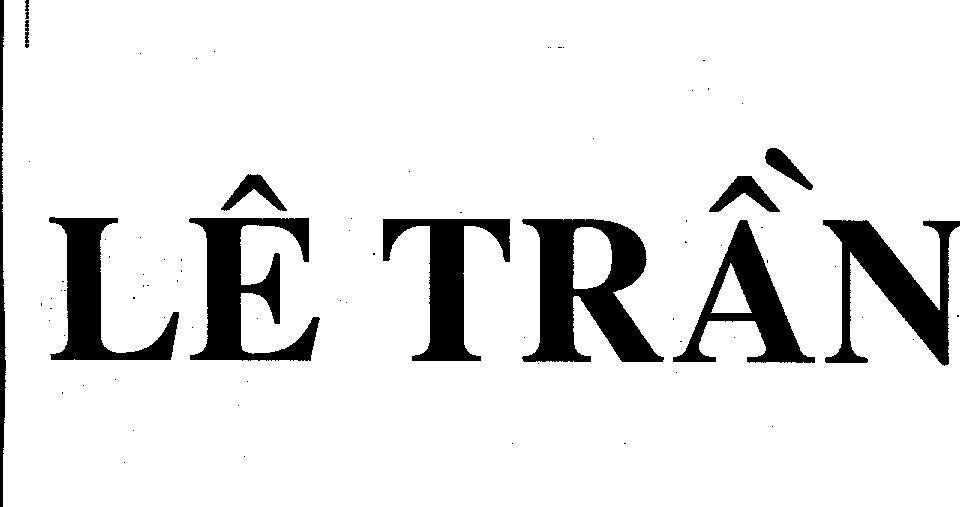 Mẫu nhãn hiệu LE TRAN
