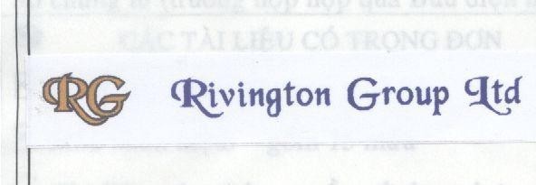 Mẫu nhãn hiệu RG RIVINGTON GROUP LTD