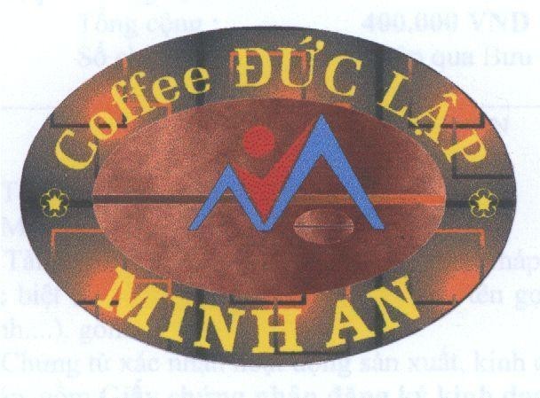Mẫu nhãn hiệu COFFEE Đức Lập MINH AN