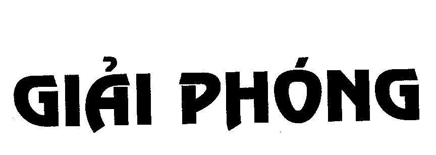 Mẫu nhãn hiệu GIảI PHóNG