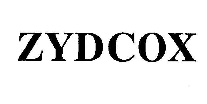 Mẫu nhãn hiệu ZYDCOX