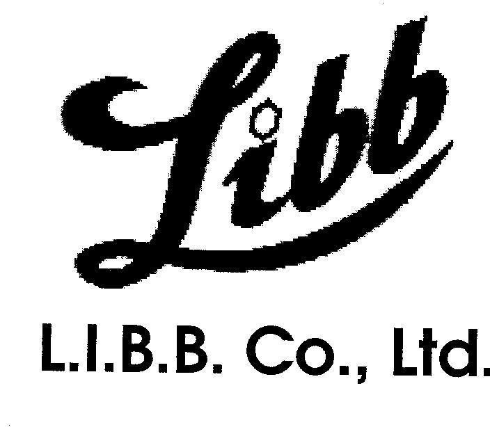 Mẫu nhãn hiệu LIBB L.I.B.B CO LTD