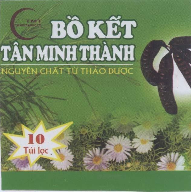 Mẫu nhãn hiệu TMT Bồ KếT TÂN MINH THàNH NGUYÊN CHấT Từ THảO DƯợC