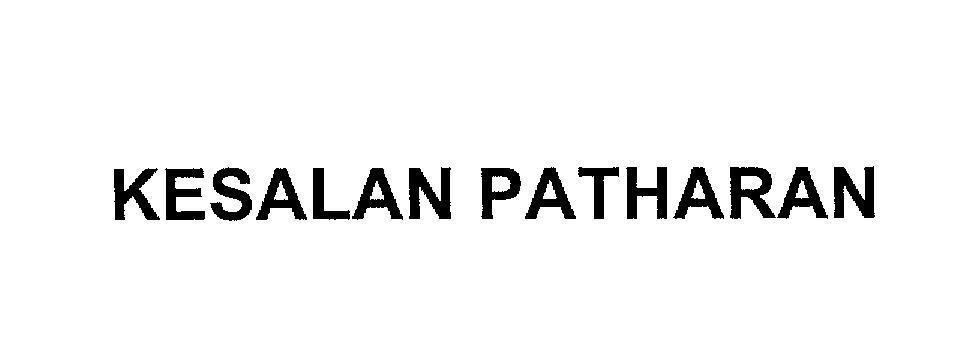 Mẫu nhãn hiệu KESALAN PATHARAN