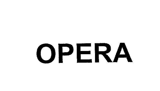 Mẫu nhãn hiệu OPERA