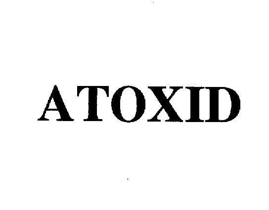 Mẫu nhãn hiệu ATOXID