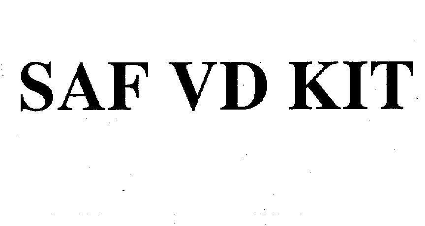 Mẫu nhãn hiệu SAF VD KIT