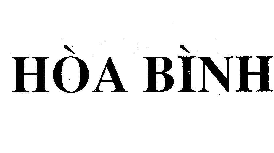 Mẫu nhãn hiệu Hòa Bình