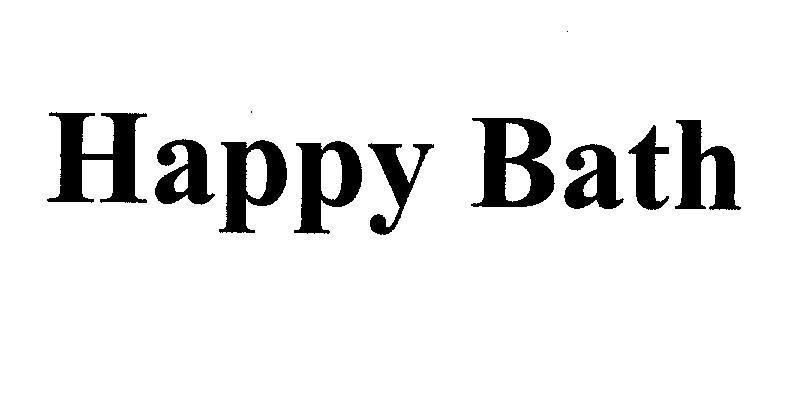 Mẫu nhãn hiệu HAPPY BATH