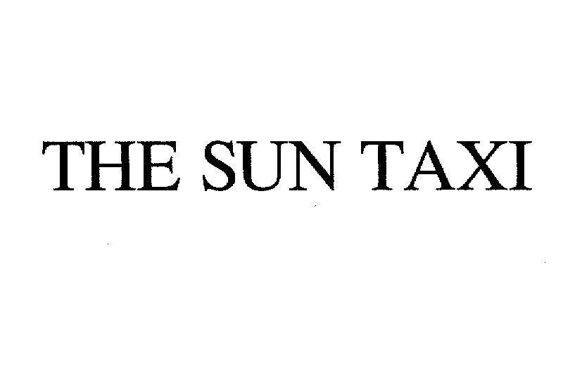Mẫu nhãn hiệu THE SUN TAXI