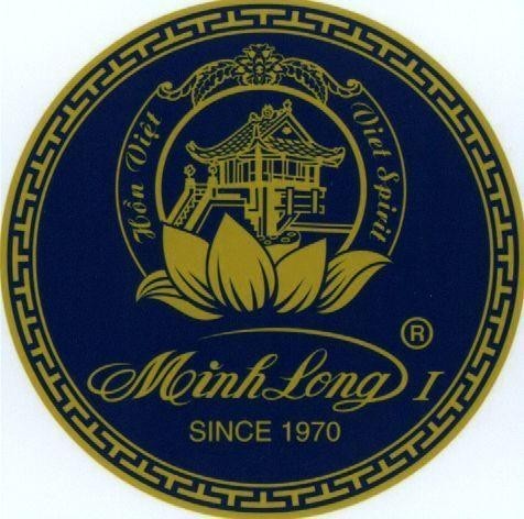 Mẫu nhãn hiệu MINH LONG I SINCE 1970 HON VIET VIET SPIRIT