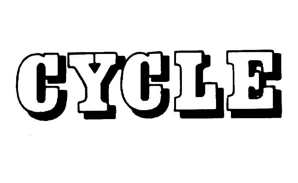 Mẫu nhãn hiệu CYCLE