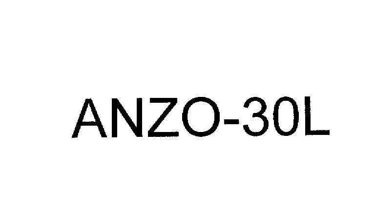 Mẫu nhãn hiệu ANZO-30L