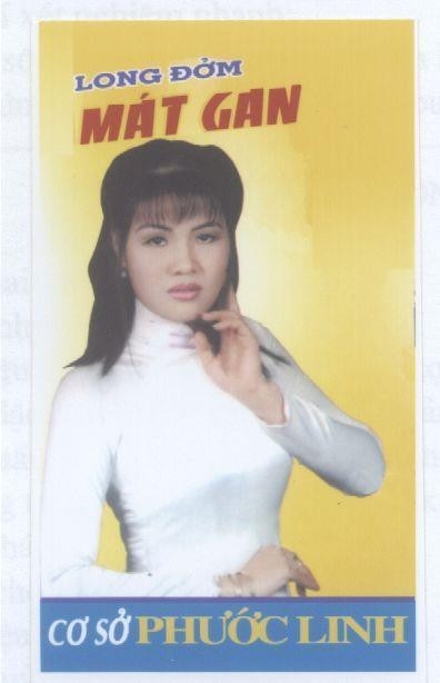 Mẫu nhãn hiệu Long đờm mát gan cơ sở Phước Linh