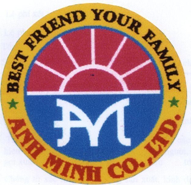 Mẫu nhãn hiệu A M ANH MINH CO LTD BEST FRIEND YOUR FAMILY