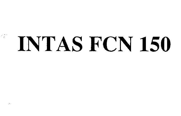 Mẫu nhãn hiệu INTAS FCN 150