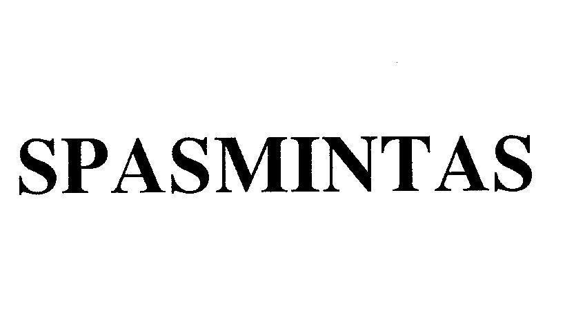 Mẫu nhãn hiệu SPASMINTAS