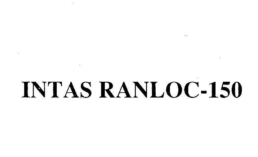 Mẫu nhãn hiệu INTAS RANLOC-150