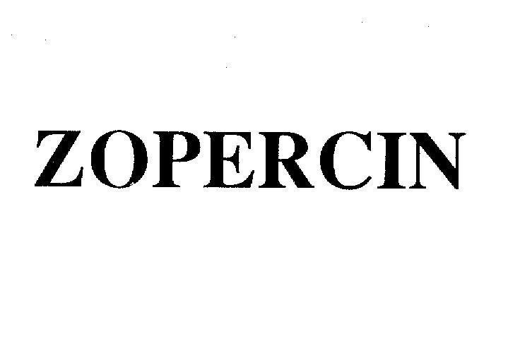 Mẫu nhãn hiệu ZOPERCIN