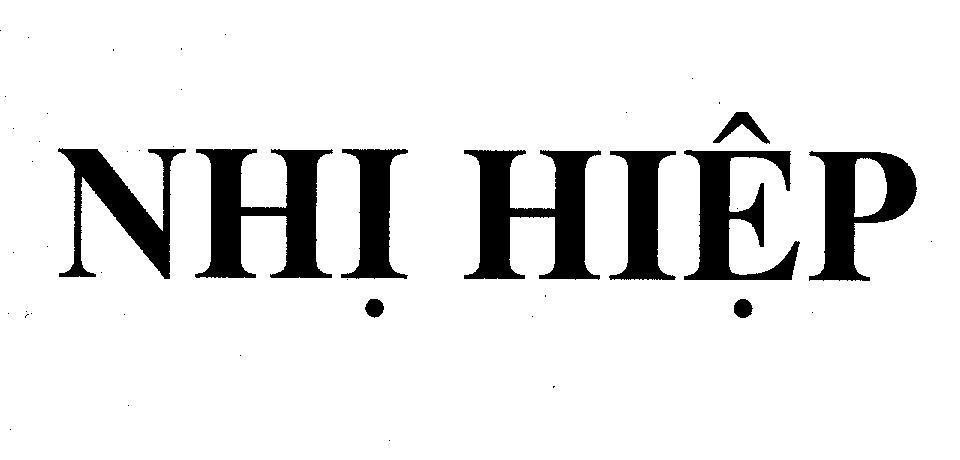 Mẫu nhãn hiệu NHị HIệP