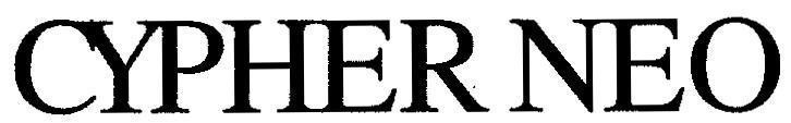Mẫu nhãn hiệu CYPHER NEO