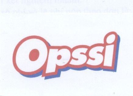 Mẫu nhãn hiệu OPSSI