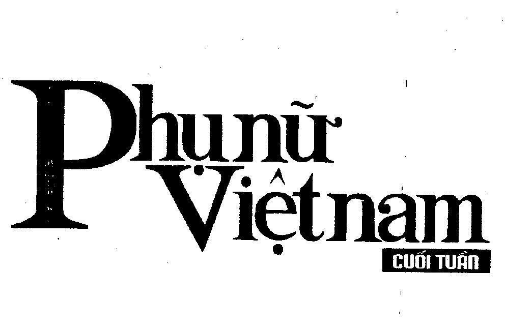 Mẫu nhãn hiệu PHụ Nữ VIệT NAM CUốI TUầN