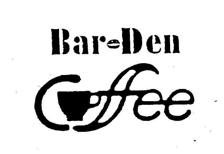 Mẫu nhãn hiệu BAR DEN COFFEE