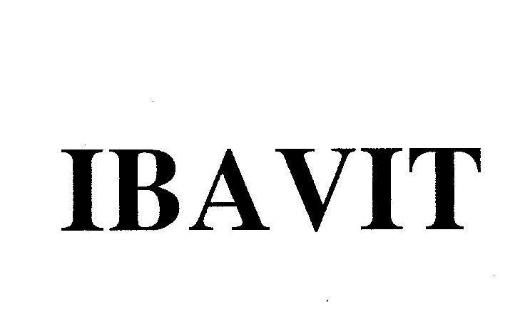 Mẫu nhãn hiệu IBAVIT