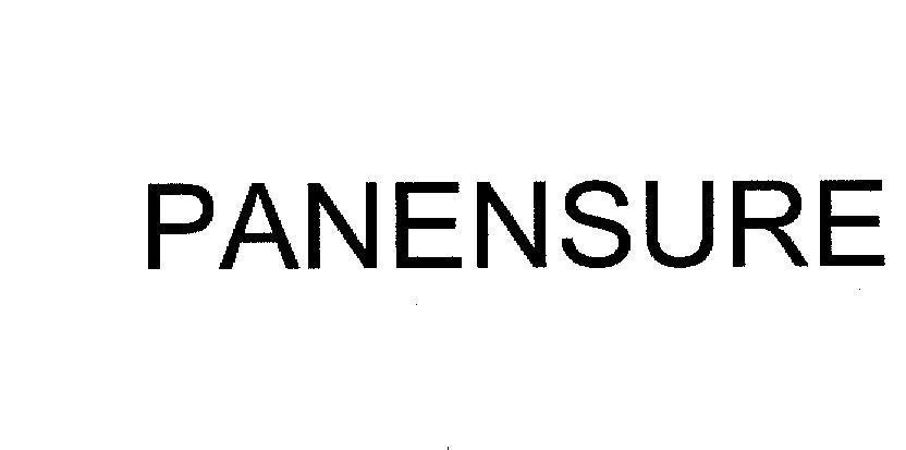 Mẫu nhãn hiệu PANENSURE
