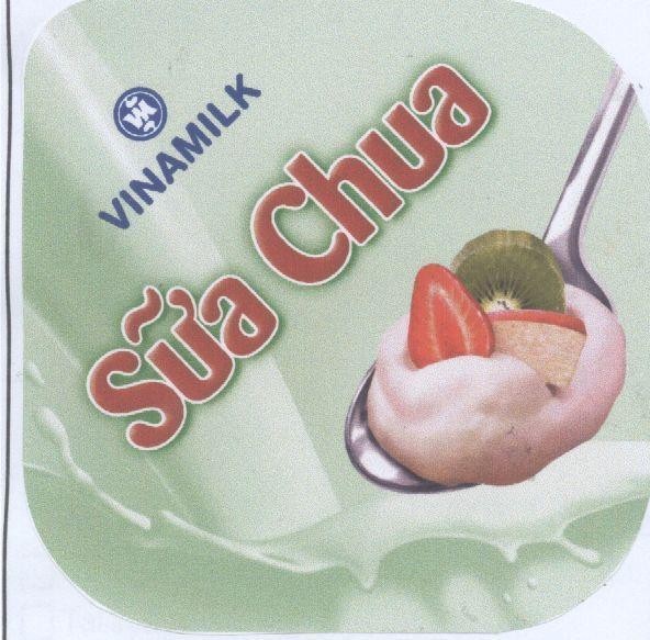 Mẫu nhãn hiệu VINAMILK Sữa CHUA VM