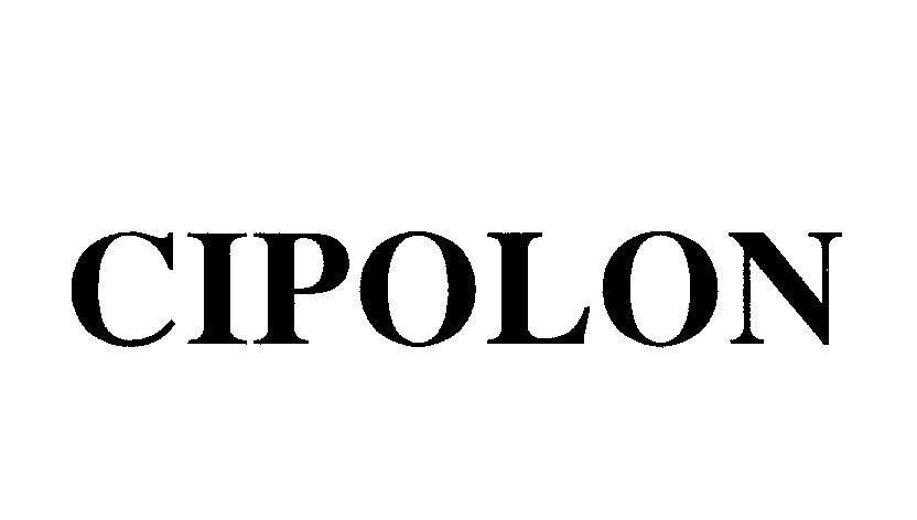 Mẫu nhãn hiệu CIPOLON