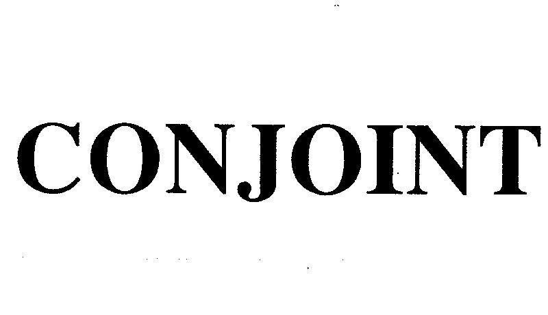 Mẫu nhãn hiệu CONJOINT