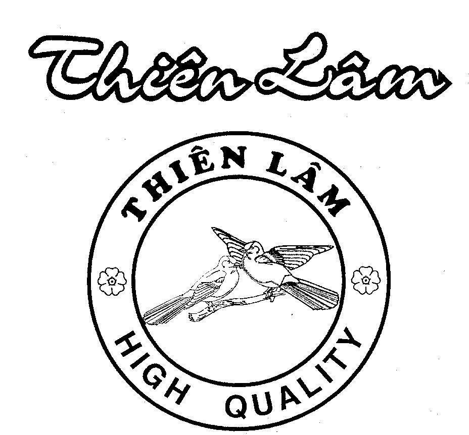 Mẫu nhãn hiệu THIÊN LÂM HIGH QUALITY