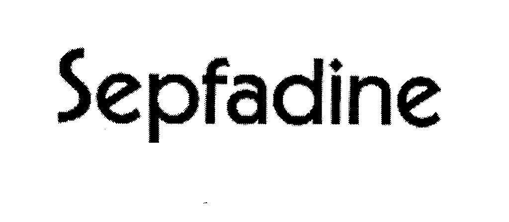 Mẫu nhãn hiệu SEPFADINE