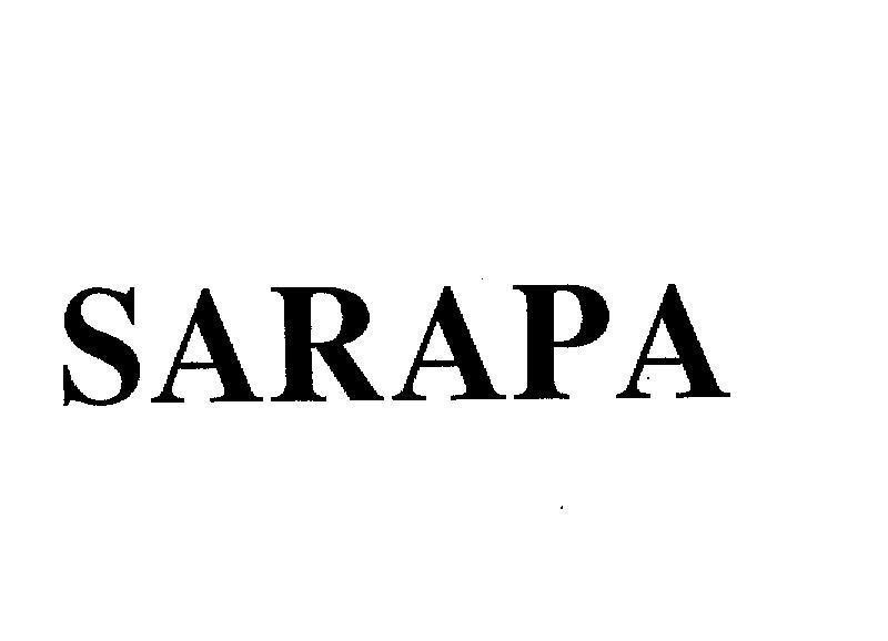 Mẫu nhãn hiệu SARAPA
