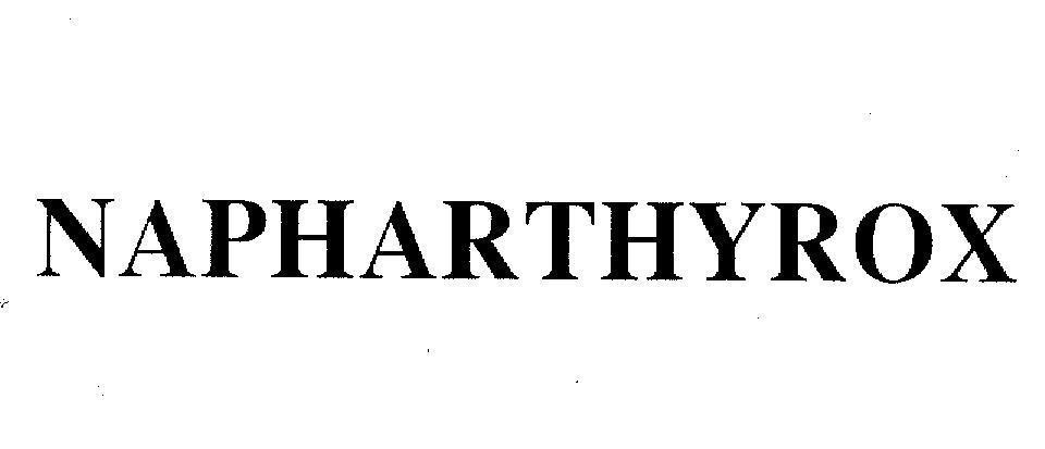 Mẫu nhãn hiệu NAPHARTHYROX