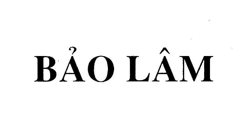Mẫu nhãn hiệu Bảo Lâm