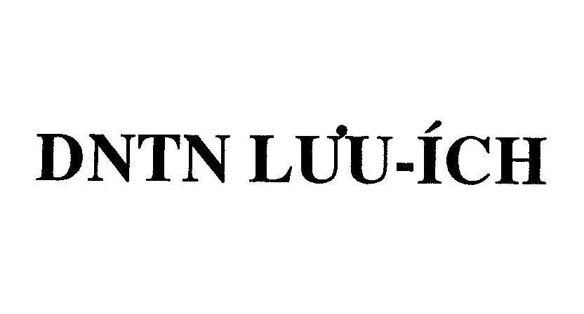 Mẫu nhãn hiệu DNTN Lưu-ích