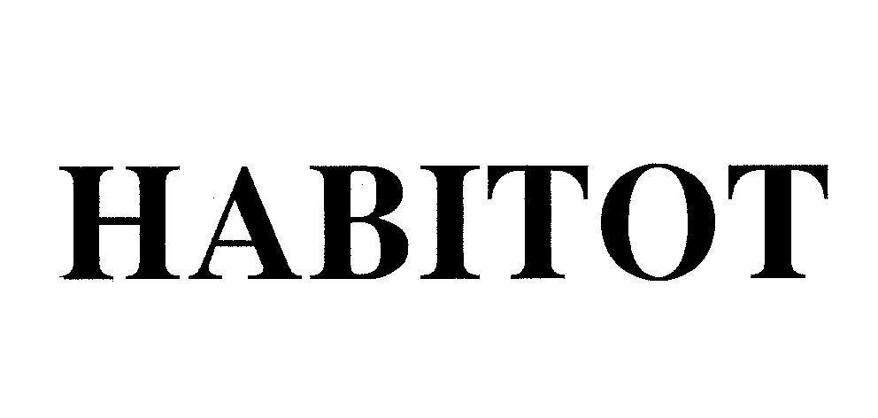 Mẫu nhãn hiệu HABITOT